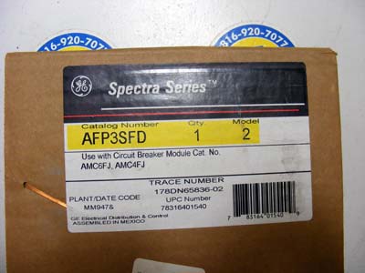 <b>General Electric - </b>AFP3SFD Spectra Series